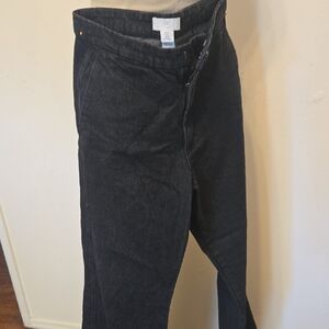 H&M Black Denim Trouser Jeans
